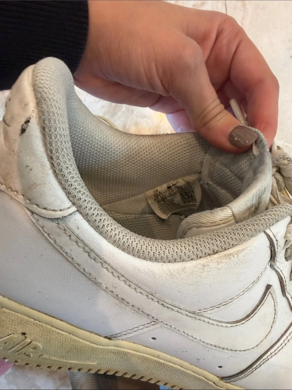 Men's White Air Dunks
